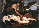 Sir Antony Van Dyck Famous Paintings - Jupiter and Antiope